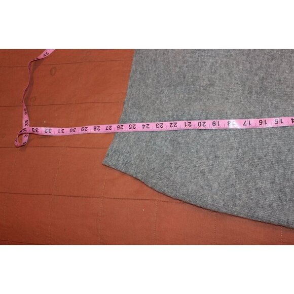 The Limited Lambswool Angora Blend Gray Turtleneck Sweater Soft Warm Medium - Picture 6 of 7